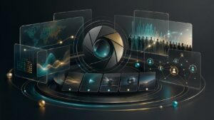 メディア事業の価値を整理するデータとネットワークのビジュアル