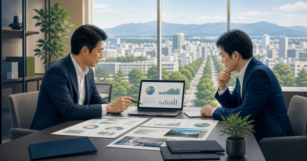 仙台 メディア M&Aの事業承継と企業価値評価を相談するイメージ
